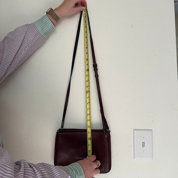 Burgundy Marc by Marc Jacobs Midsized Crossbody - Picture 15 of 16
